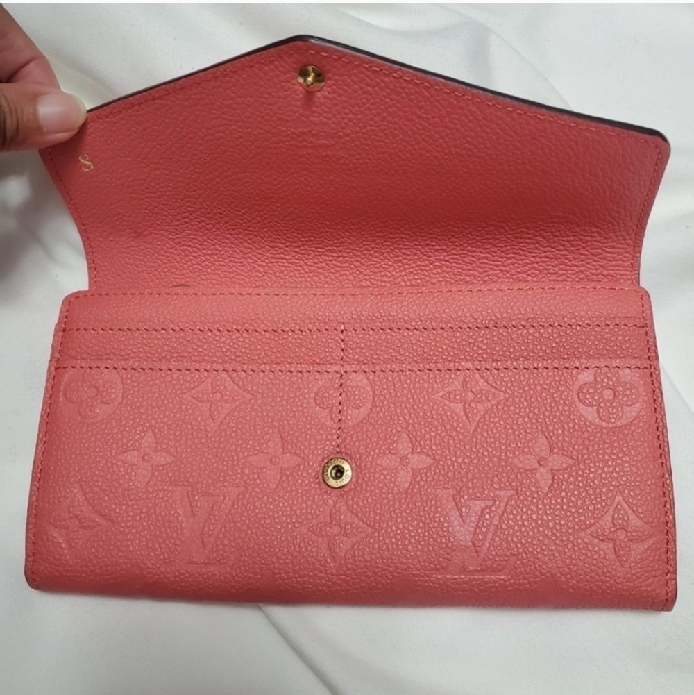 Authentic LV Louis Vuitton empriente leather embossed monogram - Picture 8 of 14